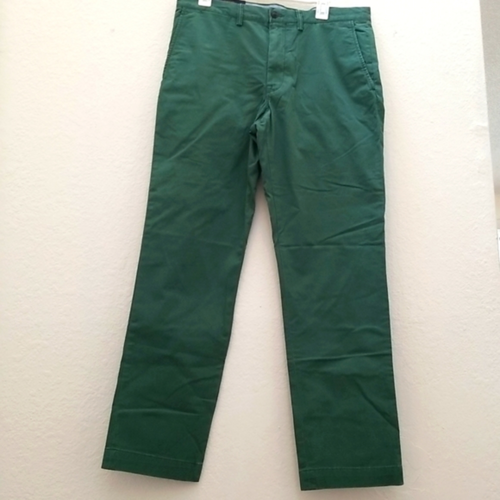 NWT POLO RALPH LAUREN 34x32 GREEN PANTS